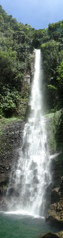 Photo of Middleham Falls, Dominica.